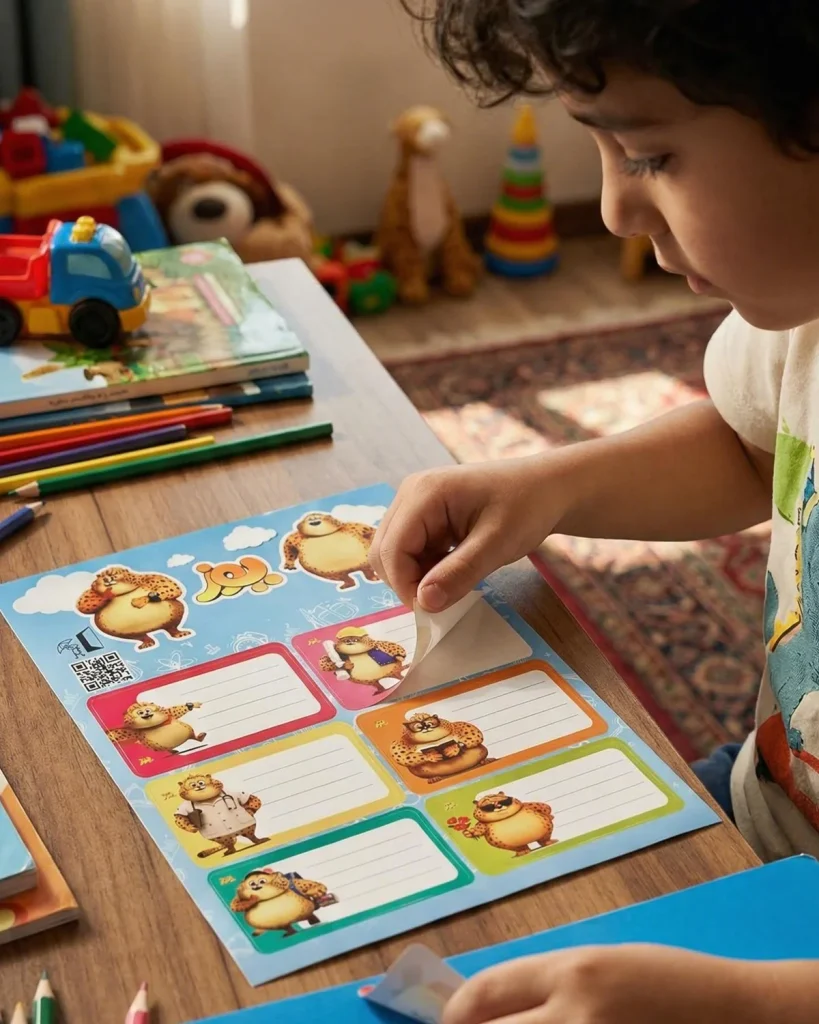 استیکر کاغذی یوز
